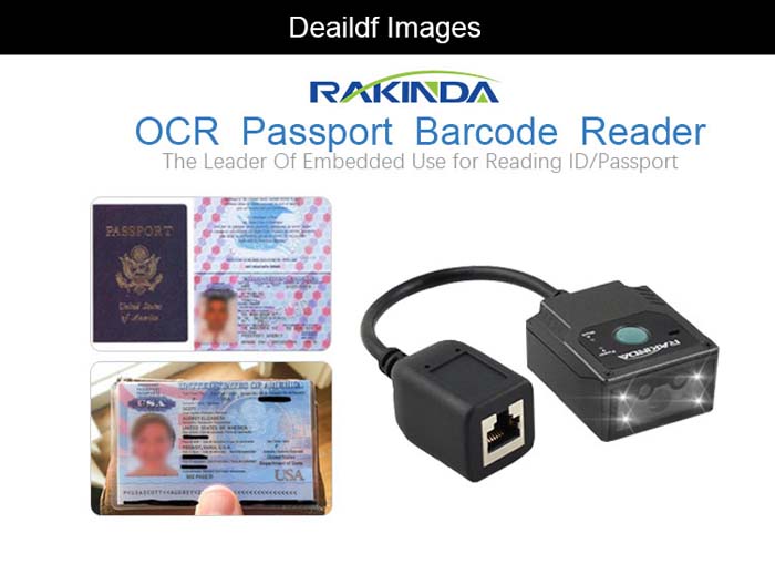 MRZ OCR Passport Barcode Scanner Module