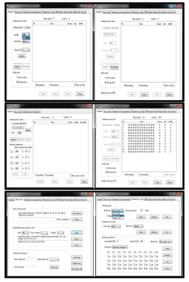 SM6210 Desktop UHF RFID Reader Writer