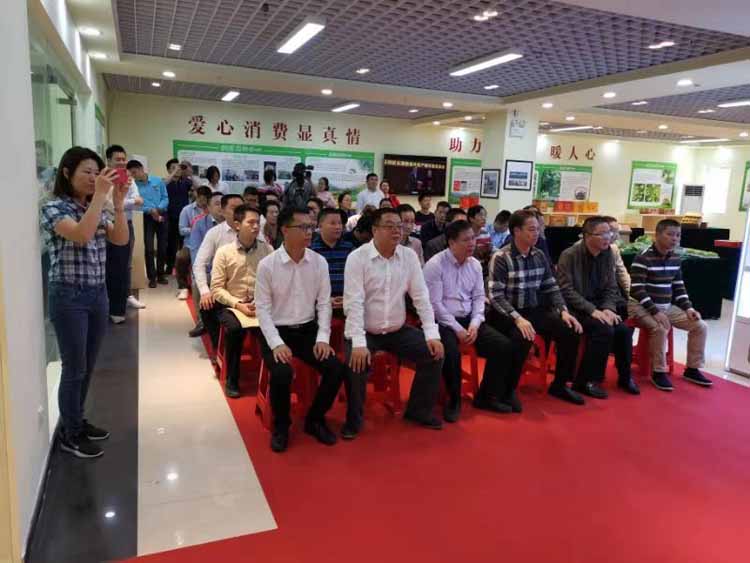 Yantian Counterpart to Help Dongyuan Poverty Relief Products Exhibition Center Unveiling Ceremony