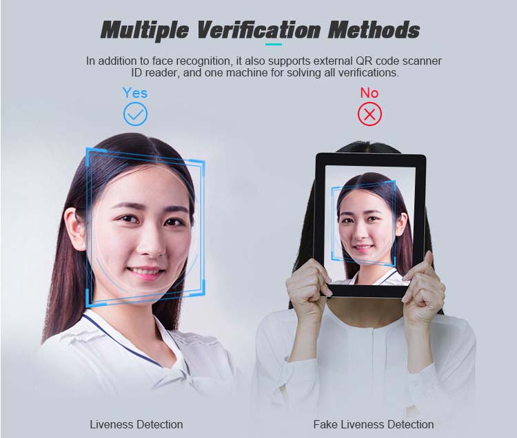 F5-ZJ Binocular Camera Face Recognition Terminal