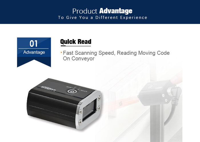 LV3000U PLUS Industrial Barcode Scanner Module