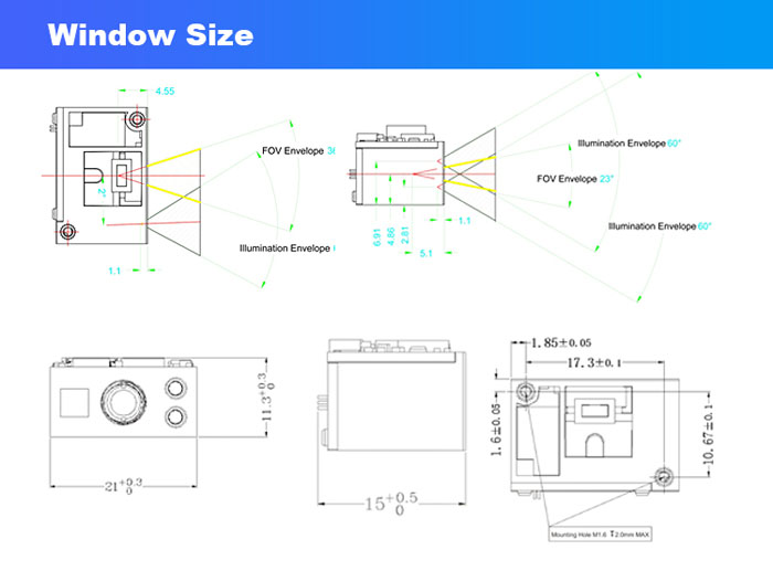 LV30 Mini Image 2D Scanning Engine