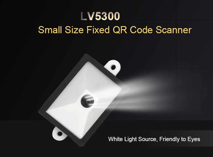 LV5300 Fixed Mount QR Barcode Scanner