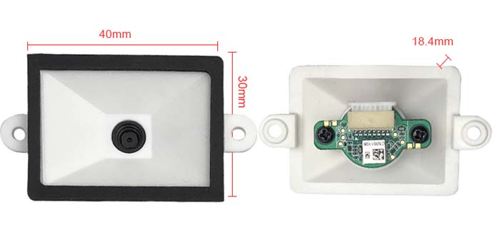 LV5300 Fixed Mount QR Barcode Scanner