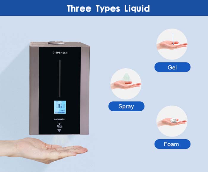 TF86 Touchless Hand Sanitizer Liquid Dispenser