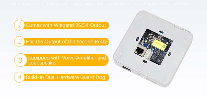 RD006 RFID 2D QR Code Reader Wifi Barcode Scanner for Access Control