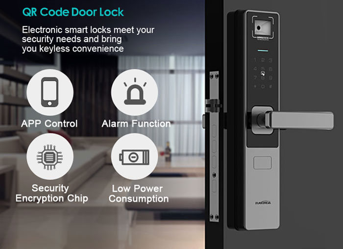 Wireless Bluetooth Door Lock for Hotel