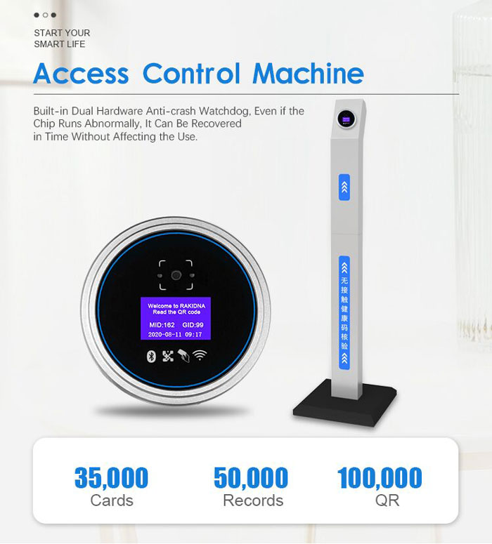 RD008 4G QR Code Access Control Machine