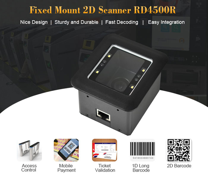 RD4500R Kiosk Machine  2D QR Code Reader