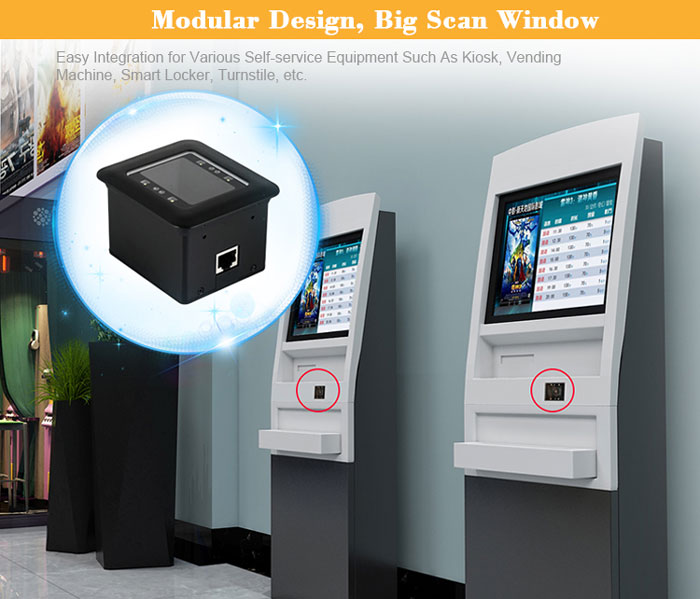 RD4500R Kiosk Machine  2D QR Code Reader