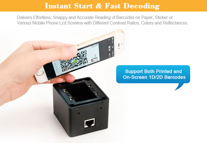 RD4500L Long-range 2D Barcode QR Code Reader Scanner