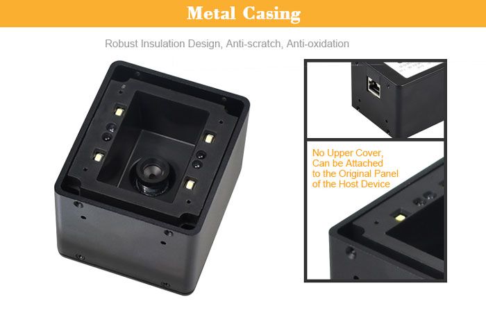 RD4500L Long-range 2D Barcode QR Code Reader Scanner