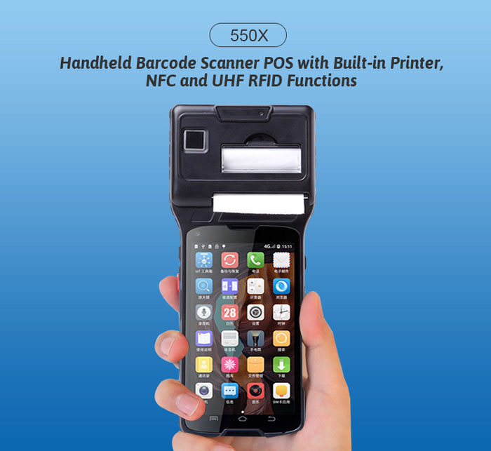 RK550X  POS Terminal Handheld  Bluetooth Barcode Scanner