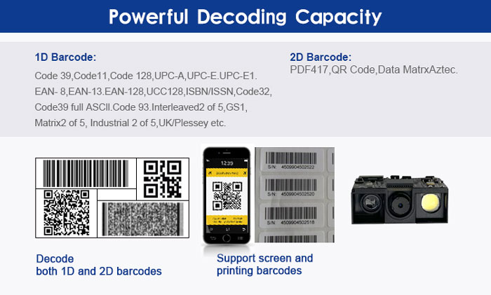 RD11P OEM Small Barcode Engine