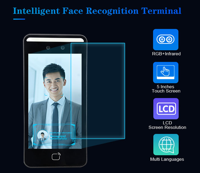 F1 Face Recognition Attendance and Access Control Terminal