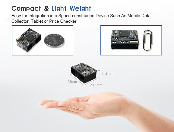 RD11C OEM Scanner Module for Arduino