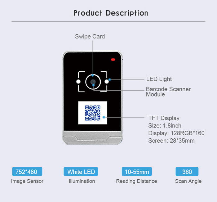 RD009 4G IC Card Access Control Machine