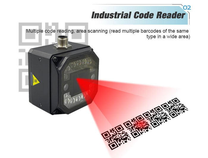 R1 Industrial Code Reader Barcode Scanner