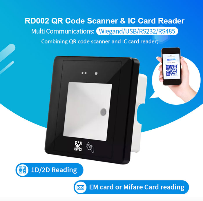 RD002 QR Code Smart Access Control