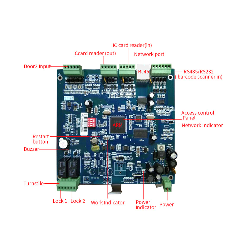 RD800 2D Code TCP/HTTP Wiegand Access Controller