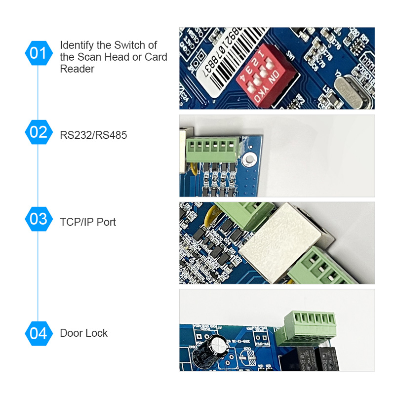 RD800 2D Code TCP/HTTP Wiegand Access Controller