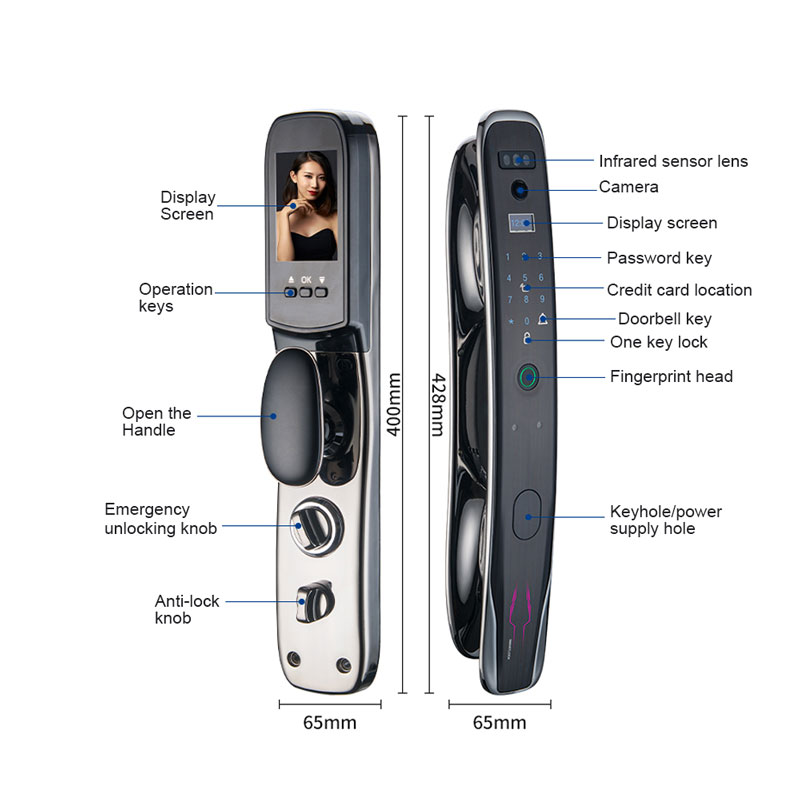 FL-100 Face ID Smart Door Lock for home