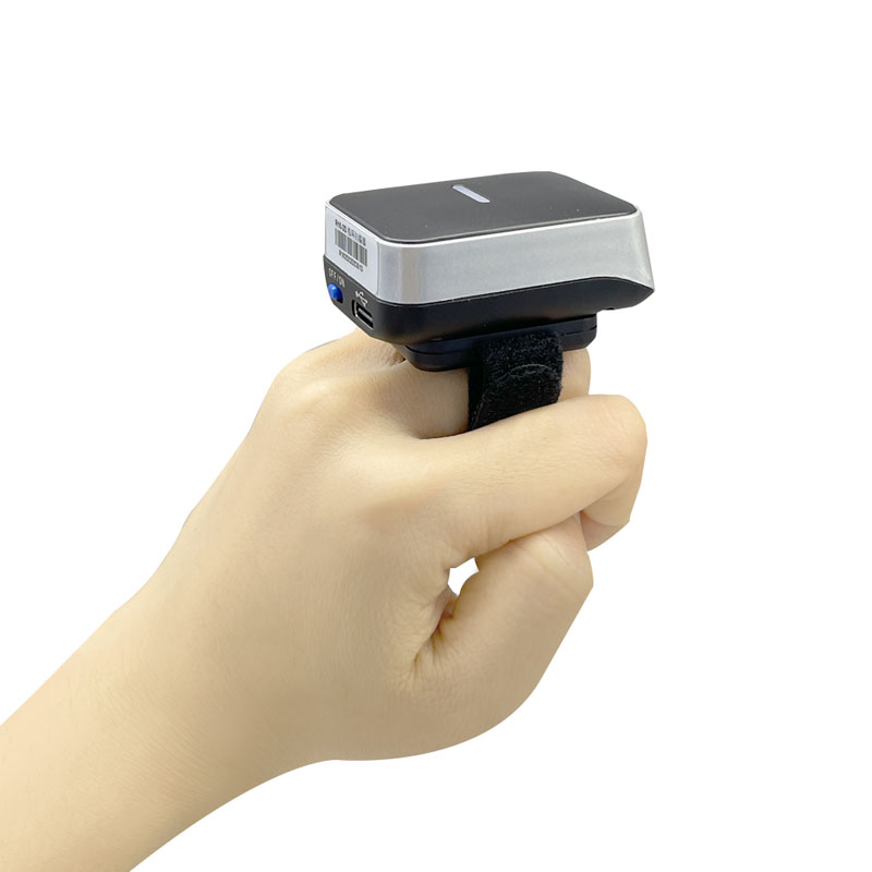 R10 Portable 2D Bluetooth Small Ring Barcode Scanner